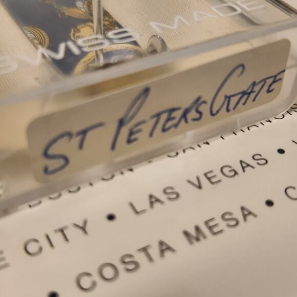 Swatch watch ST. PETERS GATE SAK106 1993 Automatic 23 Jewels New old stock - Picture 8 of 10